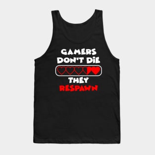 Gamers Respawn Tank Top